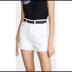 Agolde Dee Super High Rise Short - Oyster